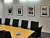 corporate art installation in boardroom